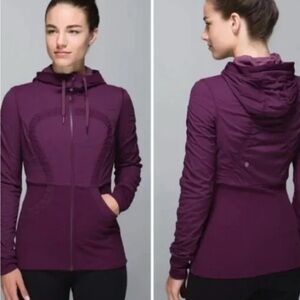 Lululemon Athletica Deep Purple Hoodie reversible